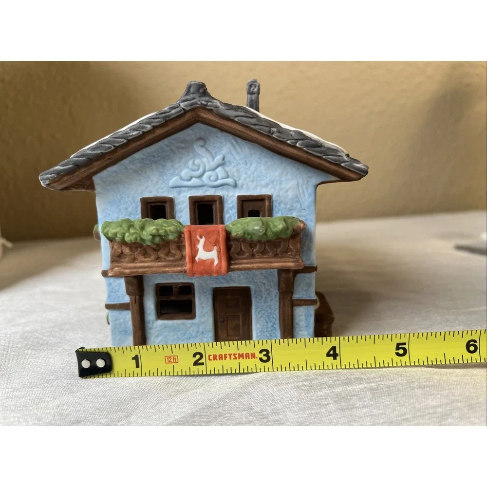 Vintage 1986 Dept 56 Alpine Village Milch-Kase Lighted Building Box & Cord